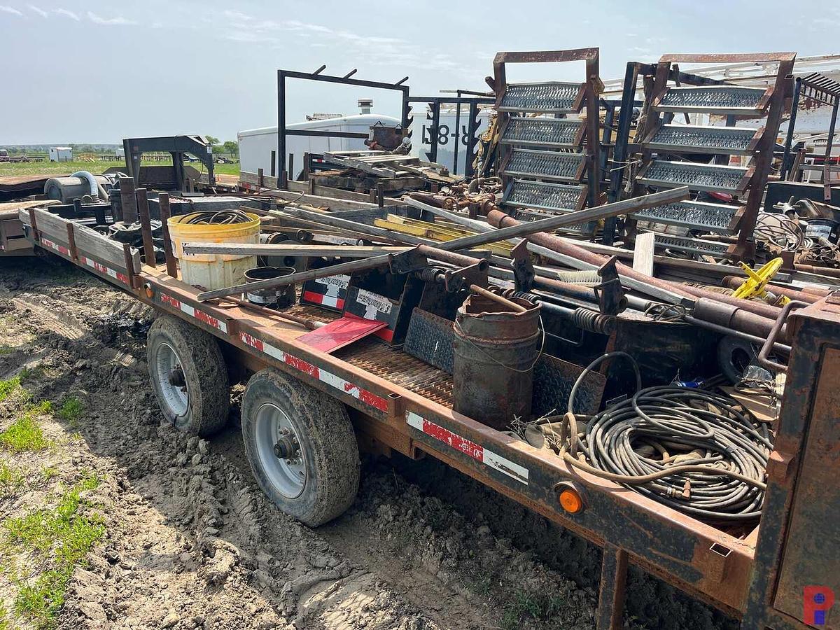 Used 2008 SHOPBUILT 30’ T/A GN TOOL TRAILER