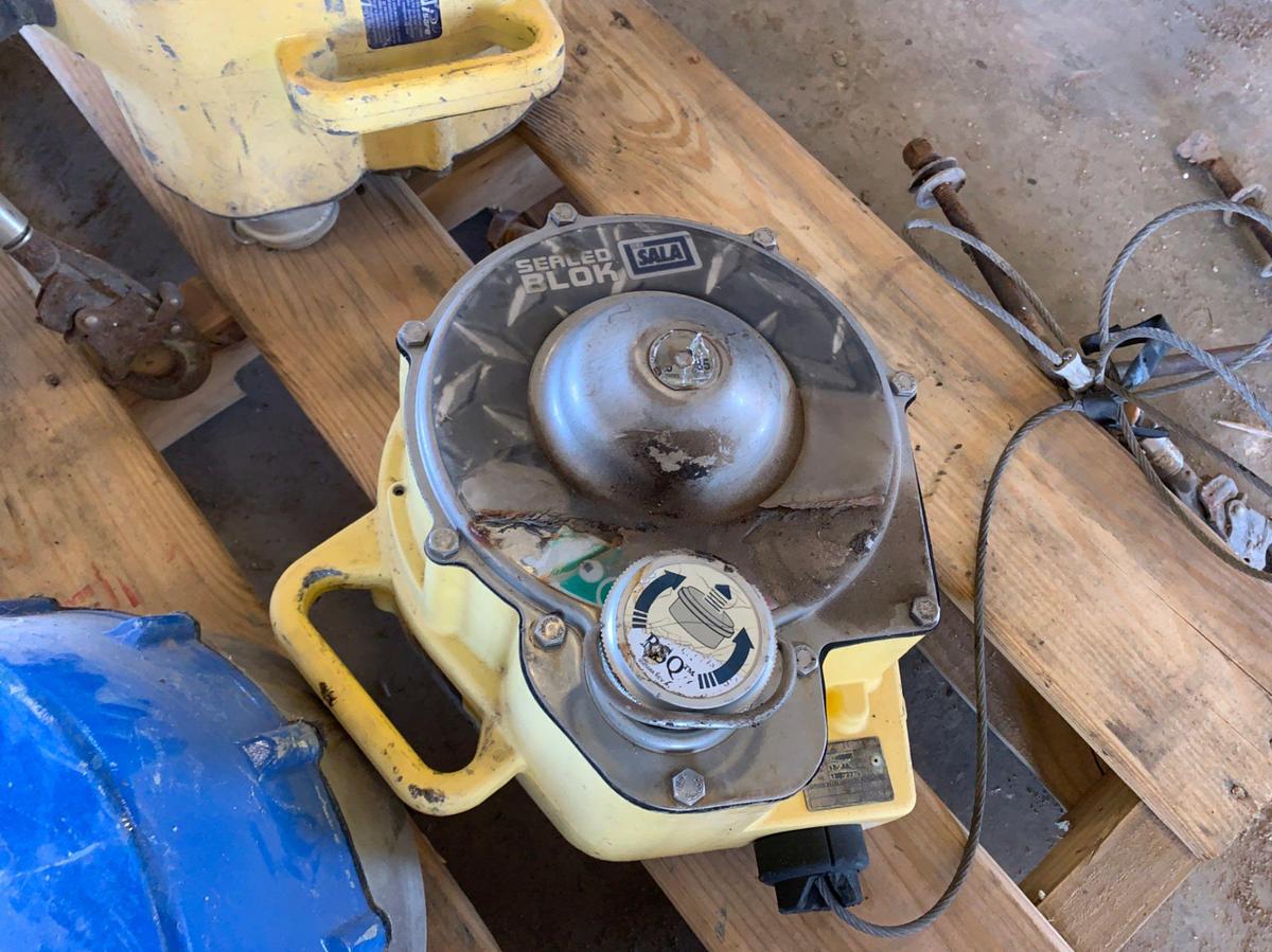 Used (5) SALA 130’ and 85’ Fall Protection System