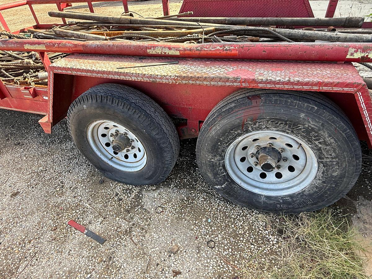 Used 18’ X 82” T/A BUMPER PULL TRAILER