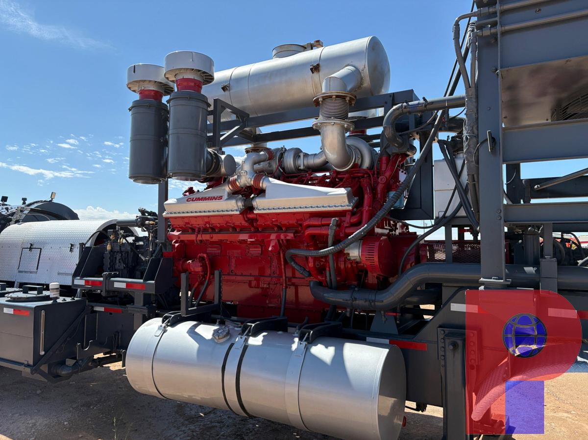 Used 2018 SPM 2500HP 15,000PSI T/A FRAC PUMP TRAILER