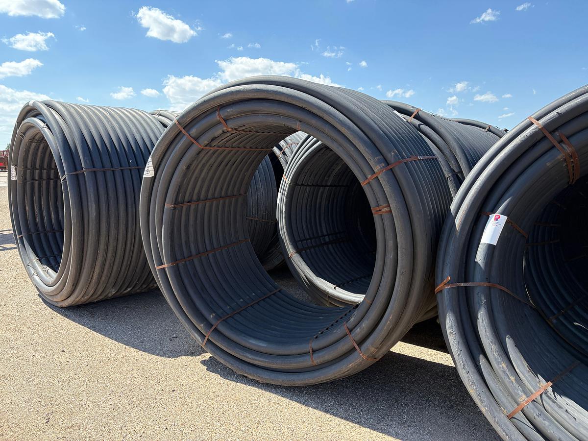 Used 1000’ ROLL OF USED 3” IPS POLY PIPE