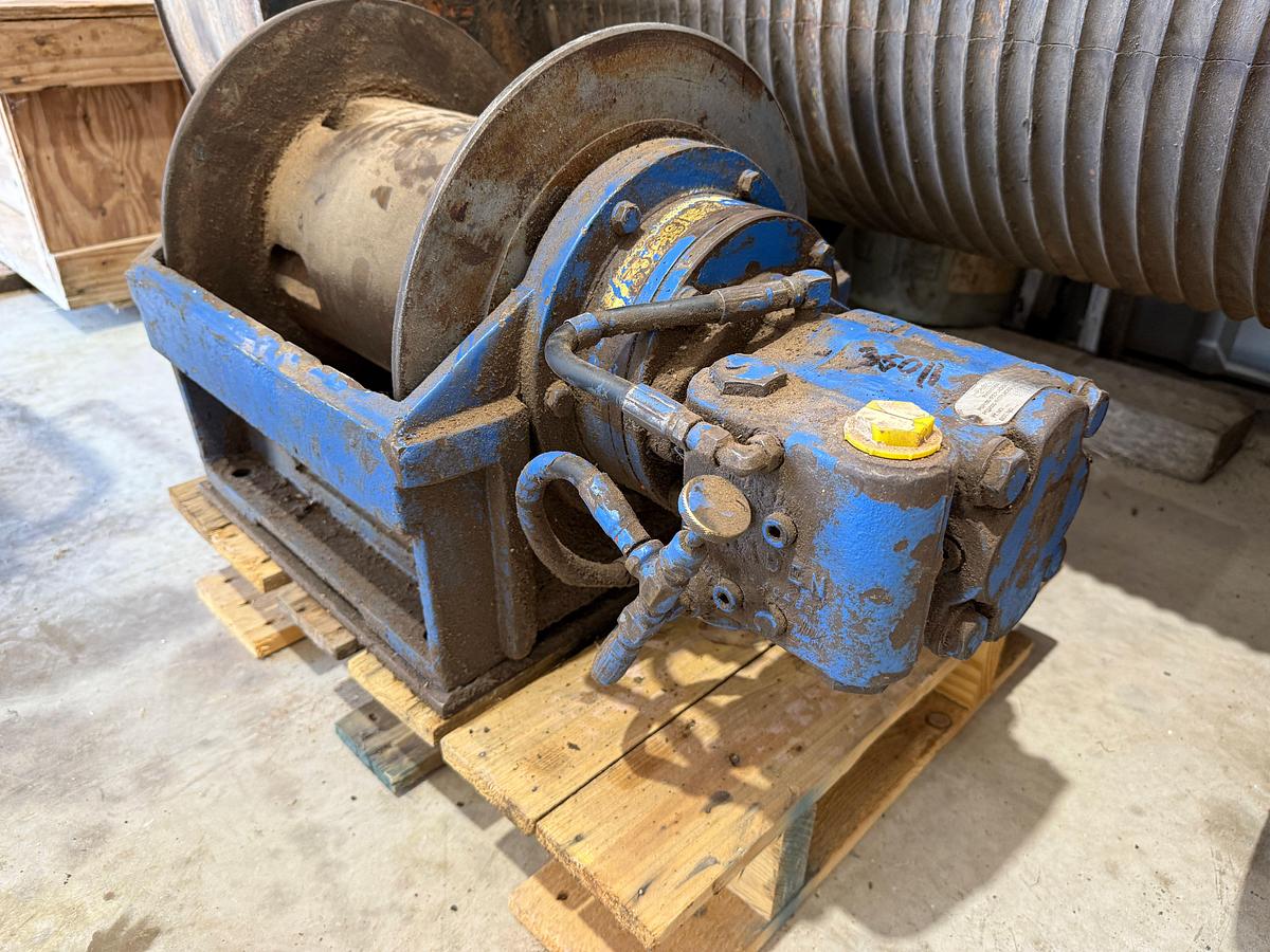 Used 6K LBS HYDRAULIC AUXILIARY CATLNE WINCH