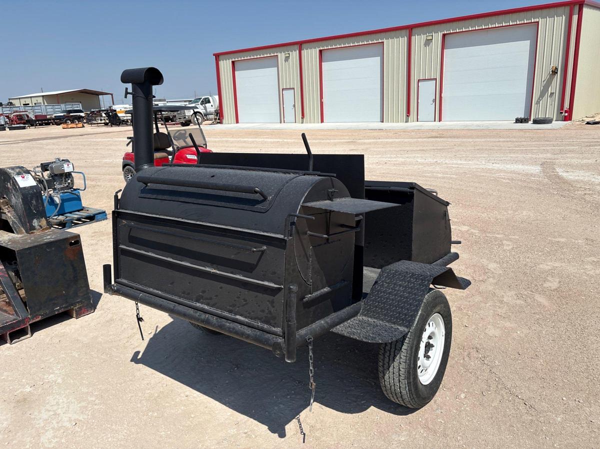 Used SHOPBUILT 7’ x 6’ S/A BUMPER PULL TRAILER