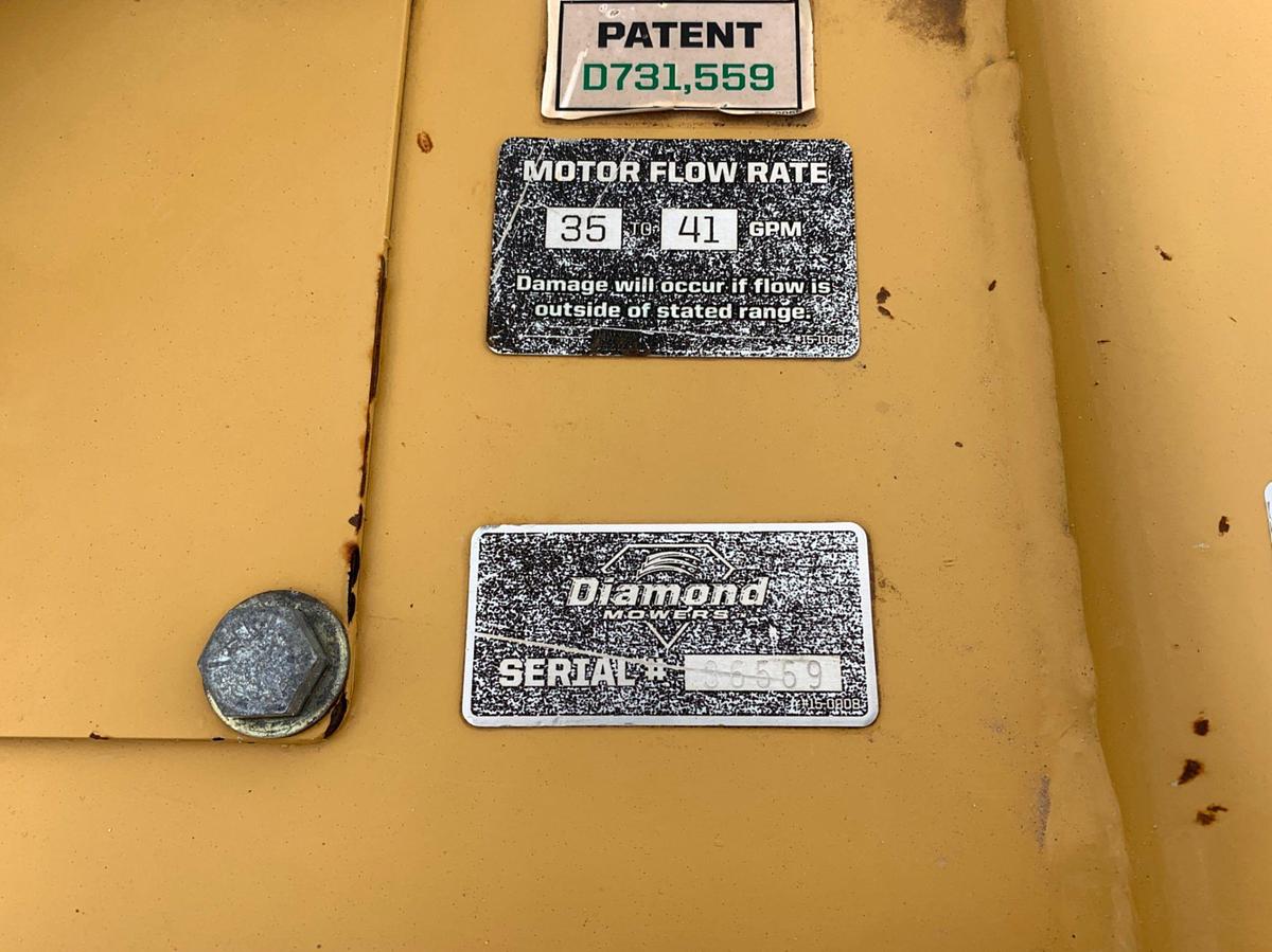 Used 6’ x 6’ SKID STEER DIAMOND MOWER