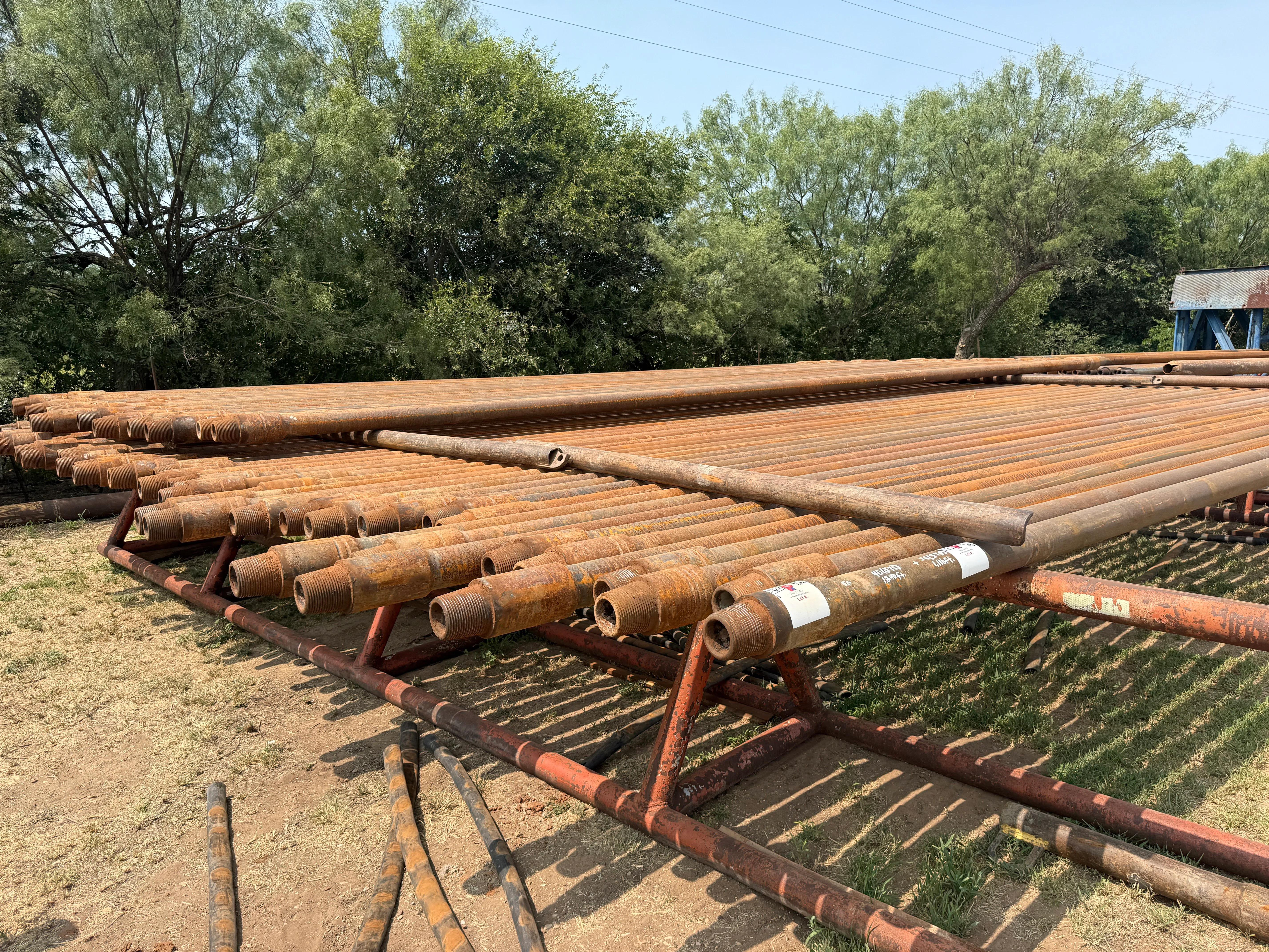 Used (1,240 FT X $) (40-JTS) 4-1/2” x 4-1/2” REG DRILL PIPE