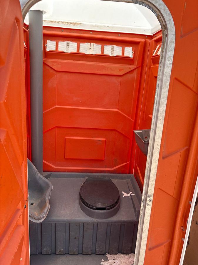 Used (6) portable toilets