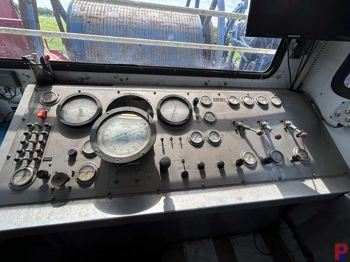 Used LEADER ENERGY COILED TUBING UNIT ON TRI AXLE TRAILER