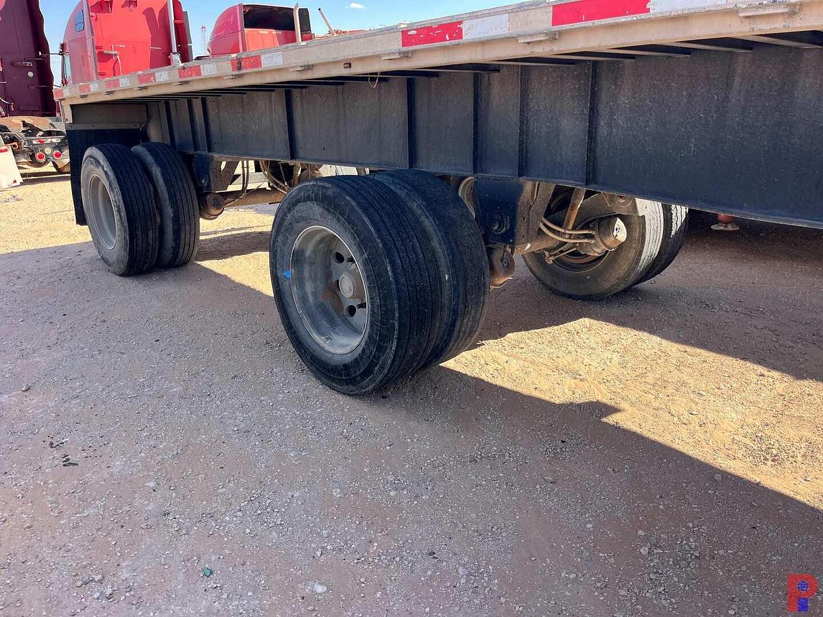 Used 2013 TRANSCRAFT EAGLE II 48’ X 102” T/A FLATBED TRAILER
