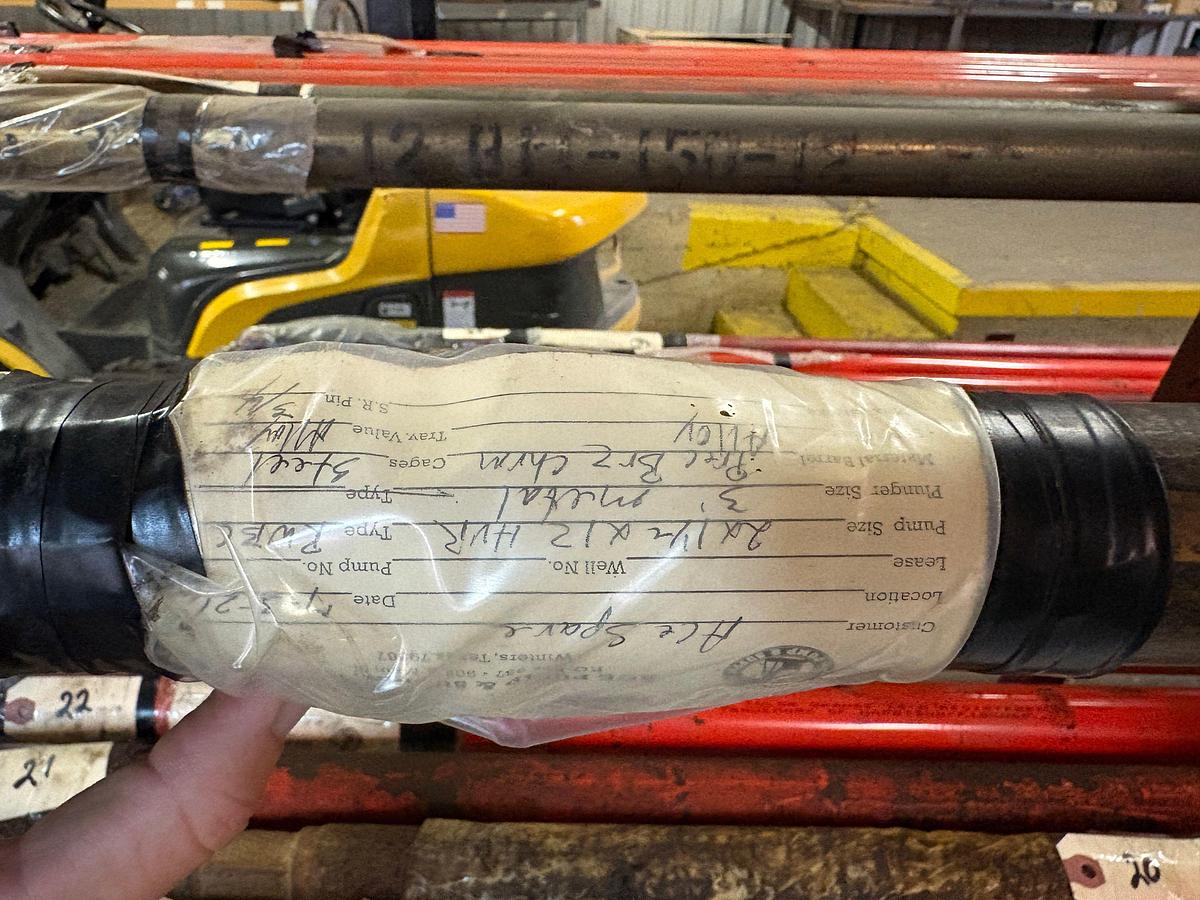 Used 2 x 1-1/2 x 12, 3’ MTL PLGR, BZ CHR. BBL, HVR CS TRIM- H.V.R.