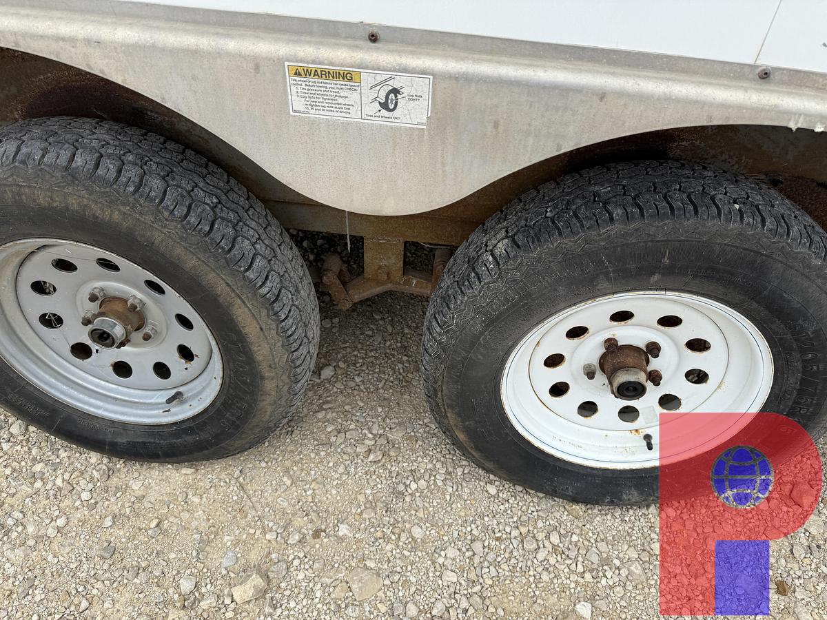 Used 2012 CARGO CRAFT 16’ T/A BUMPER PULL COMMAND CENTER CARGO TRAILER