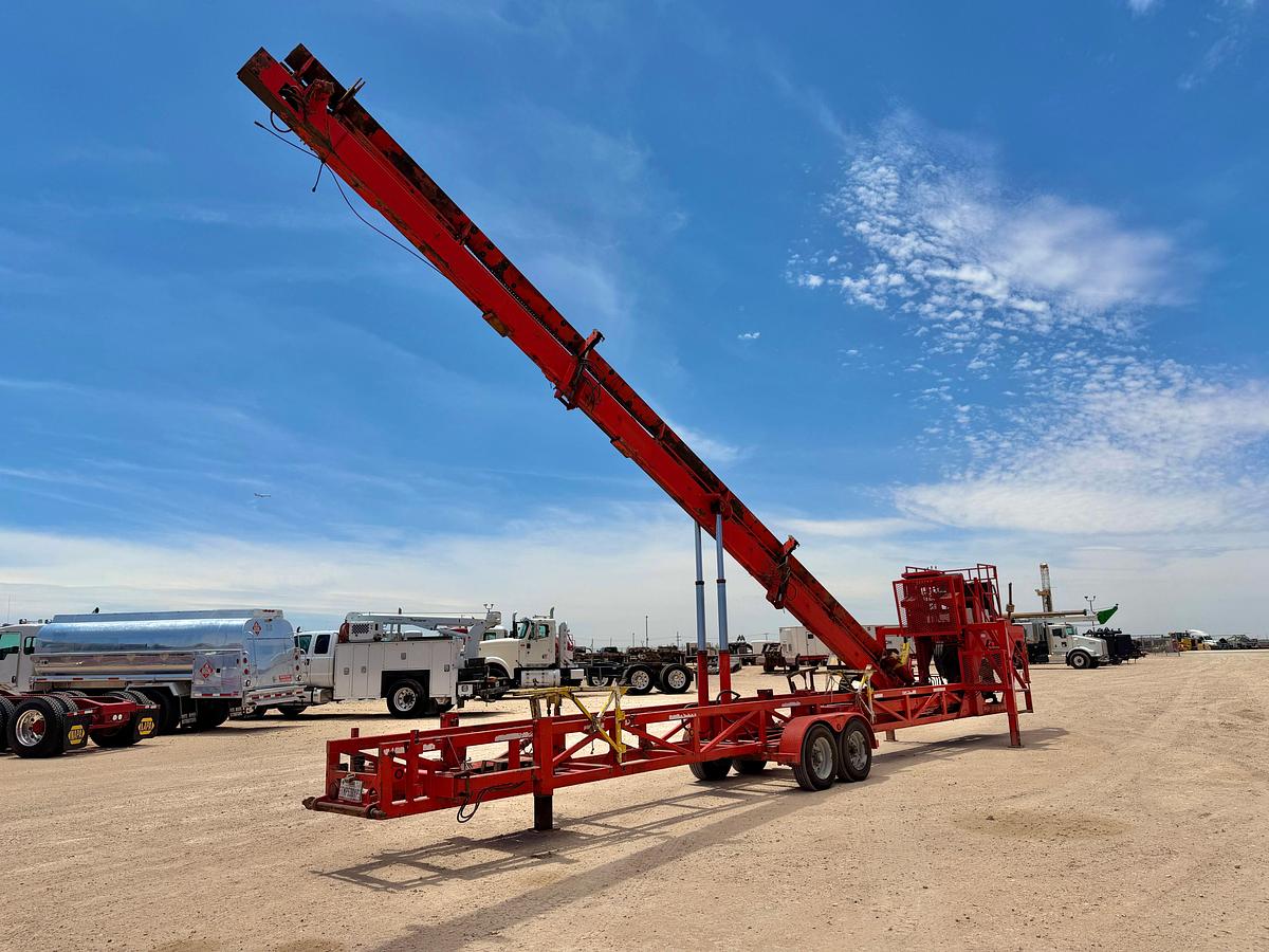 Used 40’ T/A GOOSENECK PIPE HANDLER TRAILER