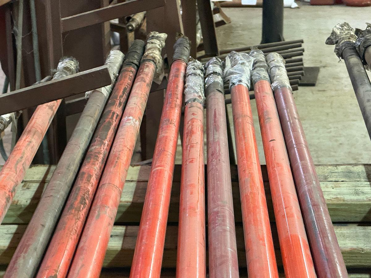 Used 2” x 1-1/2” x 12’, 30WD FLEX, ROD, 4-WIPER, SS TRIM DOWNHOLE PUMP