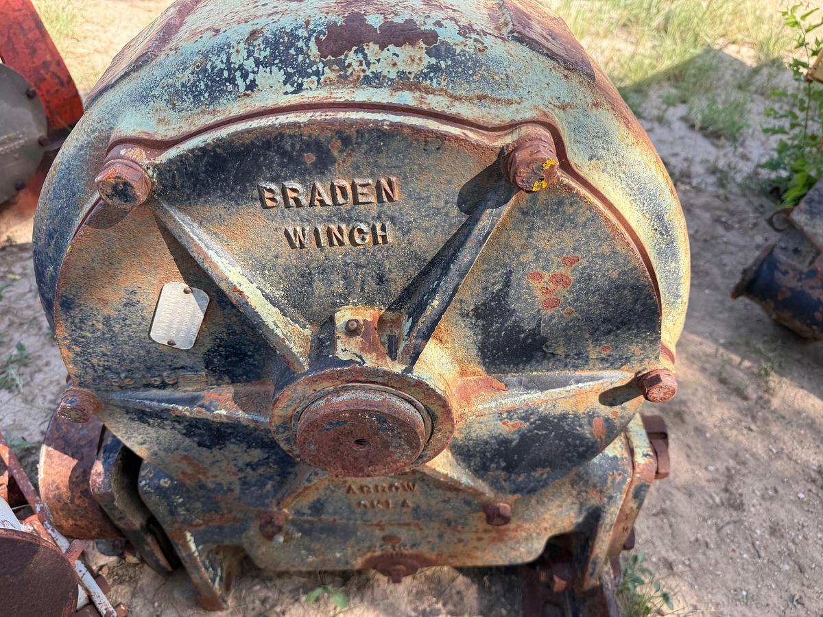 Used BRADEN MS50 (100K LBS) MECHANICAL WINCH