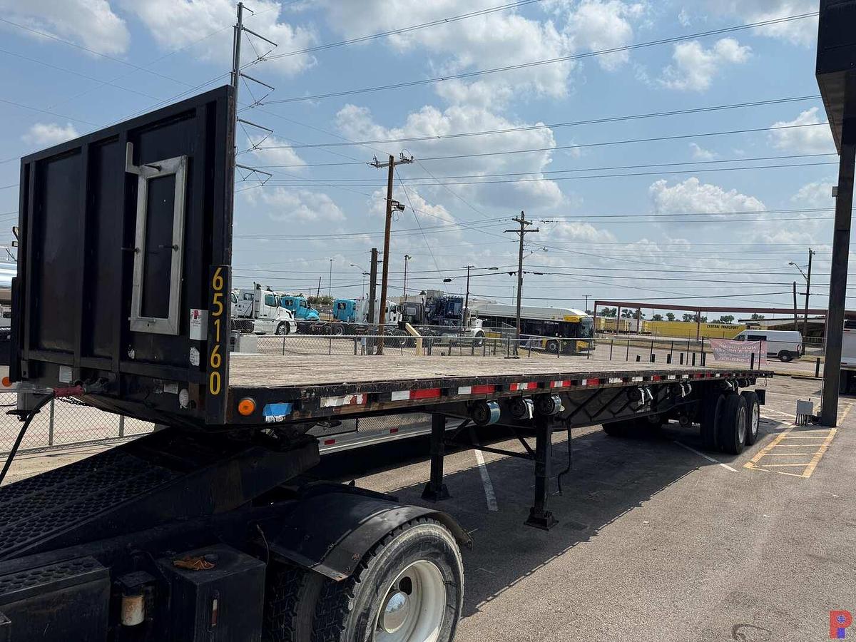 Used 2006 LUFKIN 45' X 96" T/A PIGGYBACK FLATBED TRAILER
