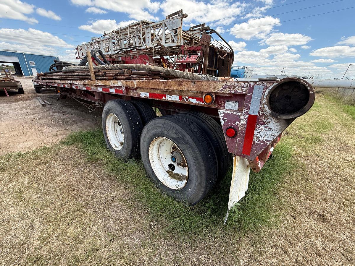 Used 2011 VIKING 42’ X 102” T/A  OILFIELD FLOAT FLATBED TRAILER