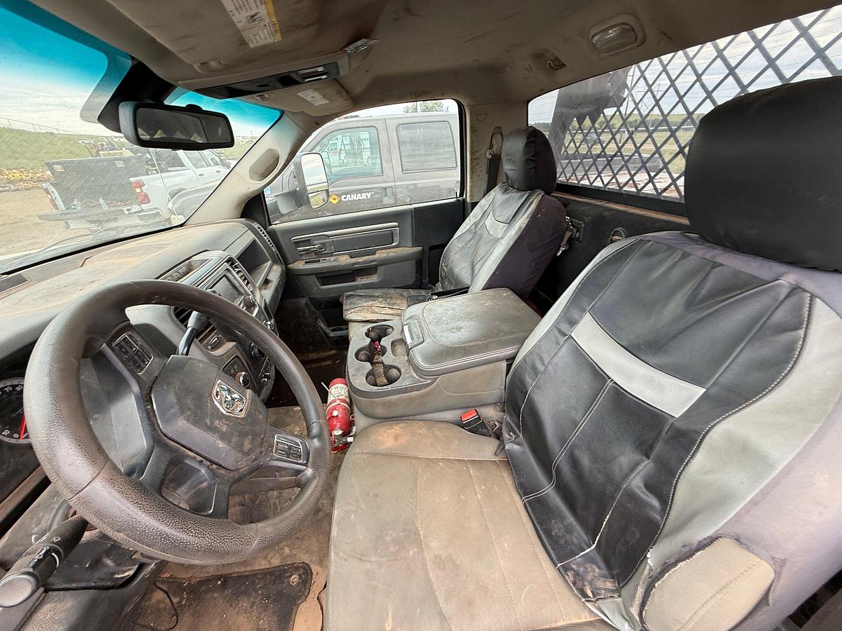 Used 2015 DODGE RAM 3500 HD 4X4 FLATBED PICKUP TRUCK