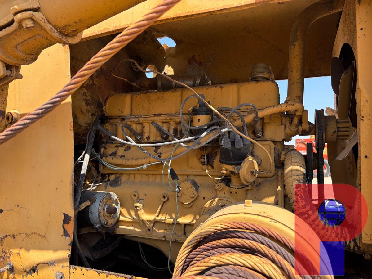 Used TEXOMA MODEL 254-10 AUGER MTD ON 1977 INTERNATIONAL LOAD STAR 1700 DAYCAB FLATBED TRUCK