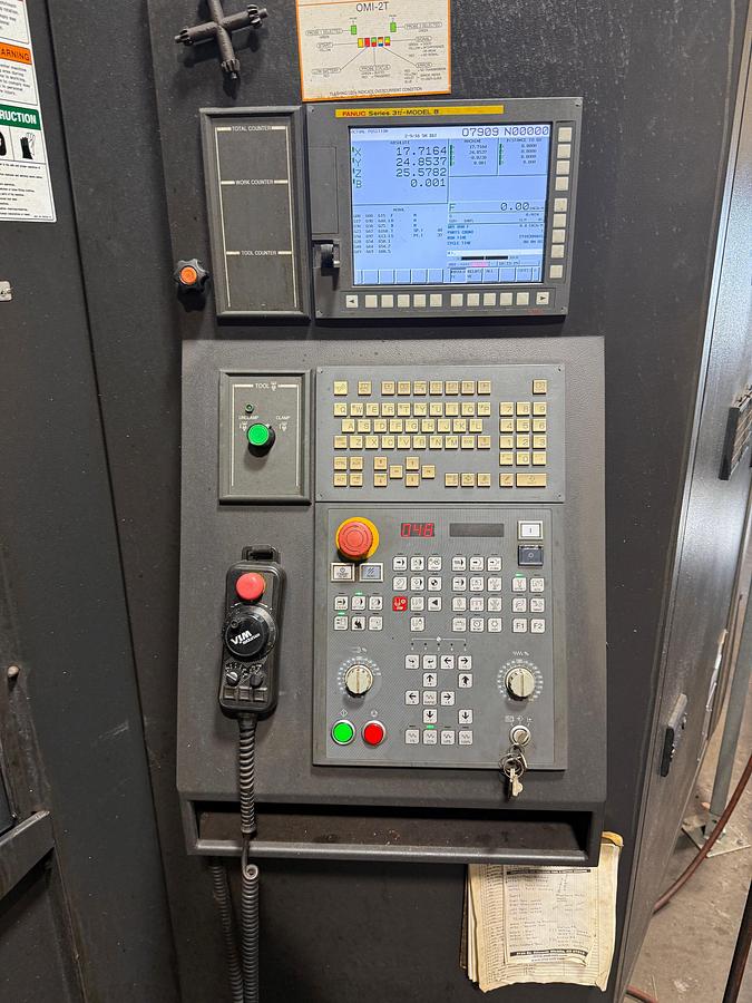 Used 2018 HYUNDAI WIA KH63G HORIZONTAL CNC MACHINING CENTER