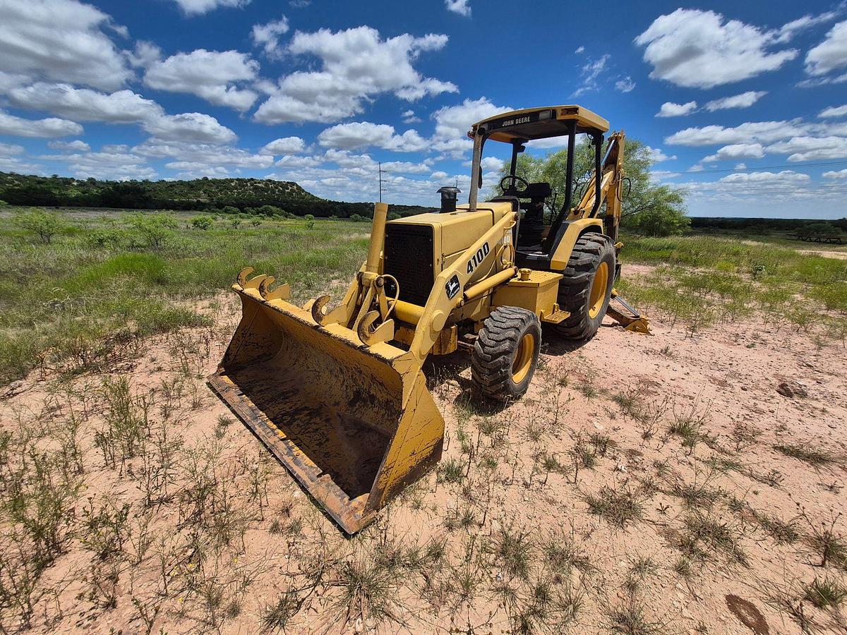 Used John Deere 410D ExtendaHoe 4x4 Backhoe