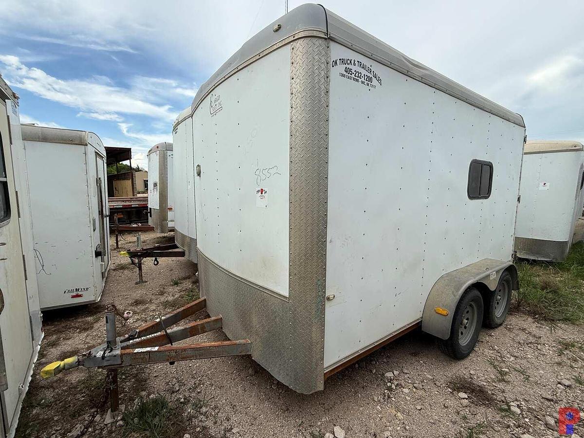Used 2018 CARGO CRAFT 12’ T/A BUMPER PULL CREW / DOGHOUSE TRAILER
