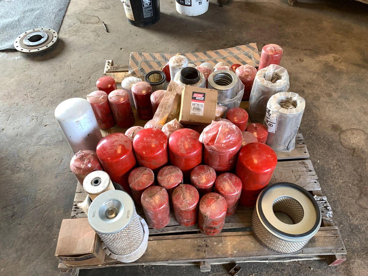 Used Pallets of Oil and Fuel Filters