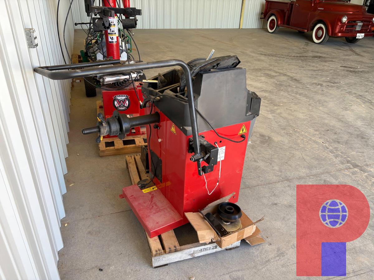 Used WEAVER W-987 COMPUTER WHEEL BALANCER