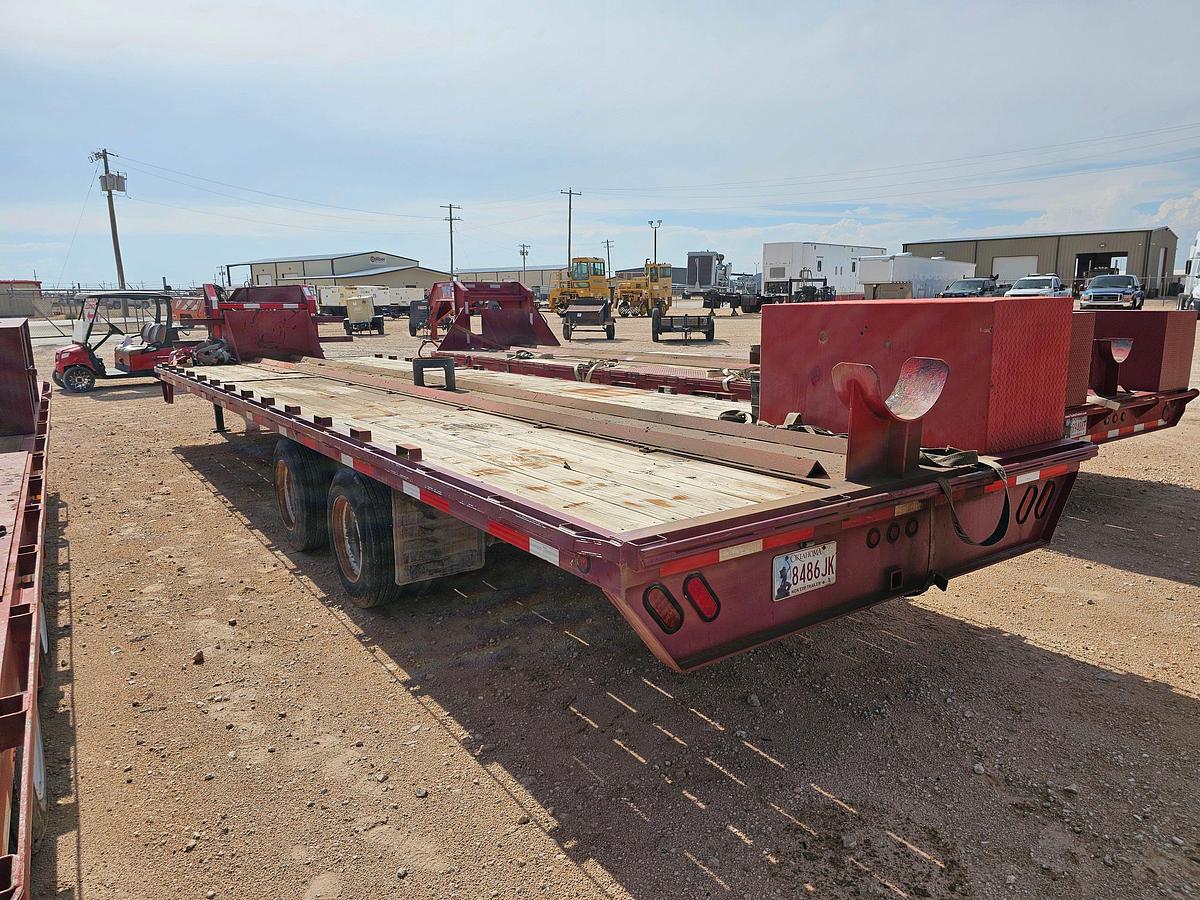Used 2012 PARKER TRAILERS 30’ X 102” T/A GOOSENECK TOOL TRANSPORT TRAILER