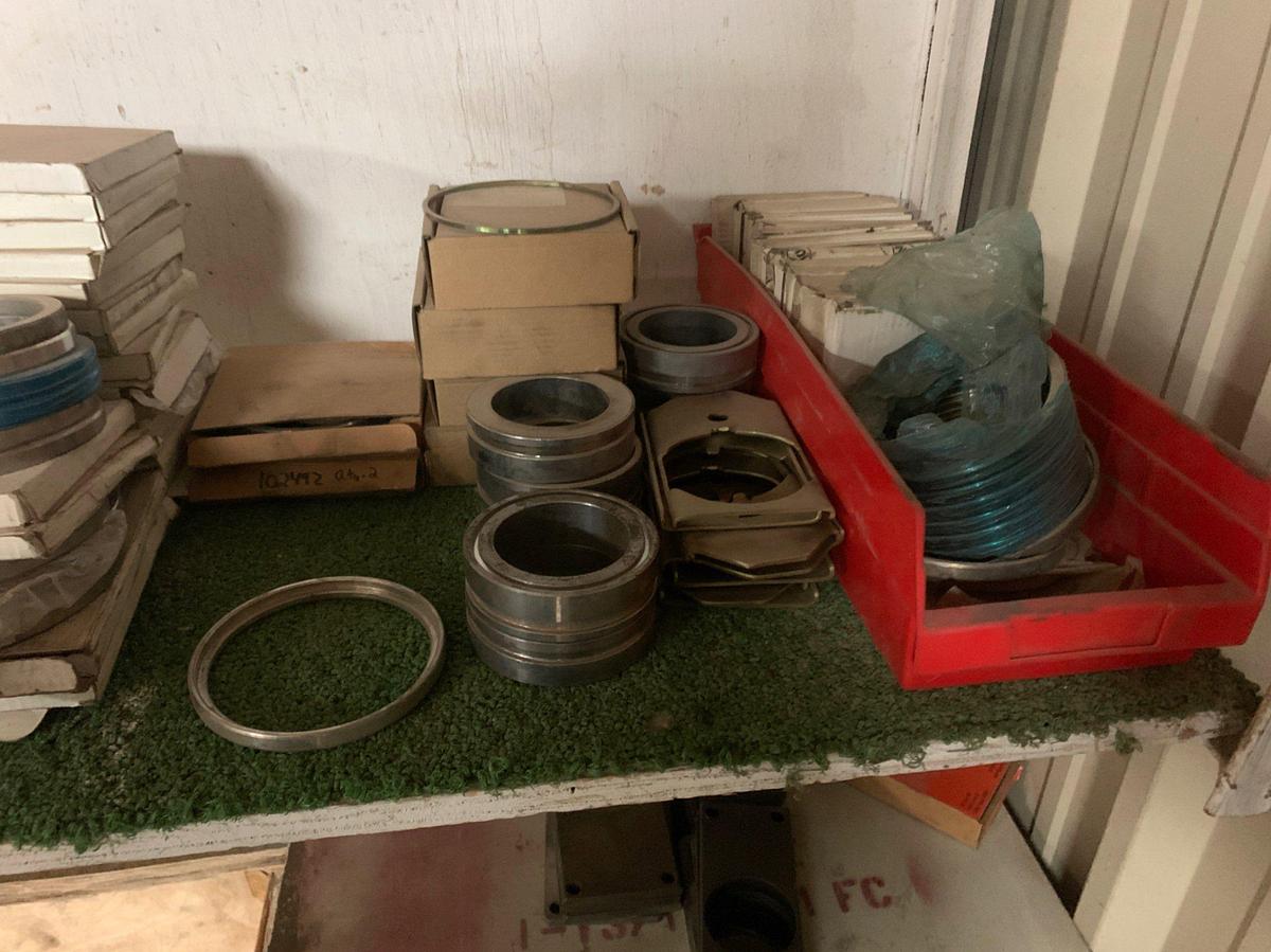 Used Lot of Valves Seats, Choke Stems, and 10k Gaskets