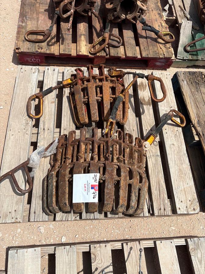 Used (2) 6-segment & 10-segment DC slips