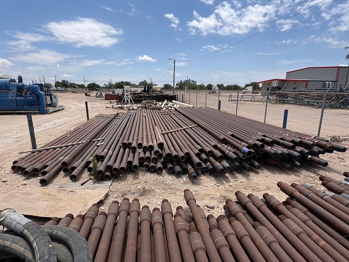 Used (150 JTS) of 4-1/2”od structural drill pipe