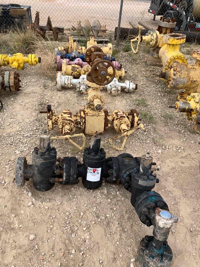 Used (16) 2-1/2 to 3” 5k Manual Gate Valves