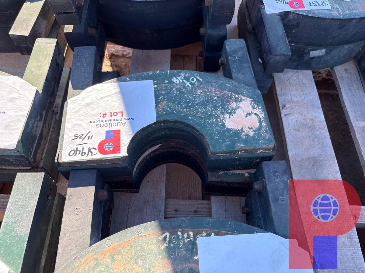 Used (2) 12”W X 4-1/2”DIA BOP PIPE RAMS