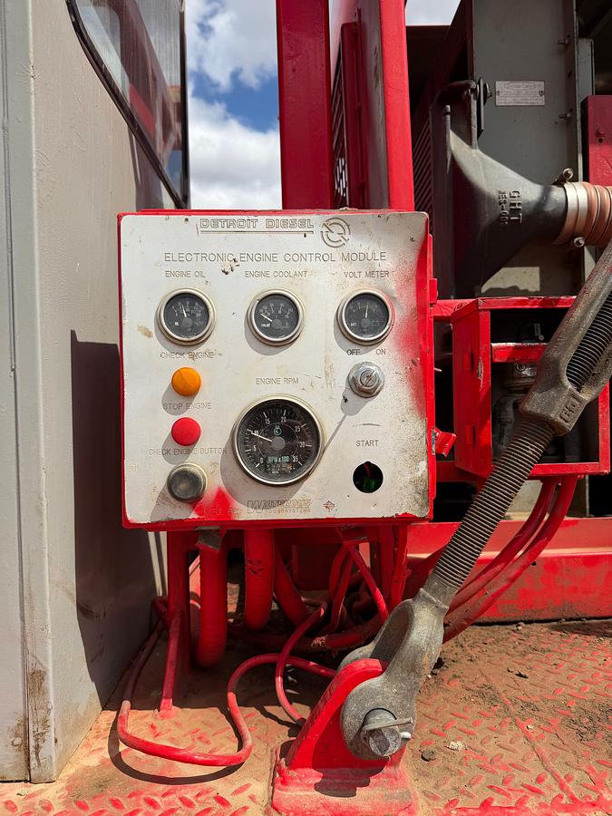 Used Refurbished 1982 Mainland Well Service Rod Rig, (Certified Block, 2025 CAT IV)