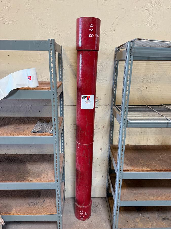 Used 7” 8 RD X 5.2’L EXTENSION PIPE W/ COLLARS