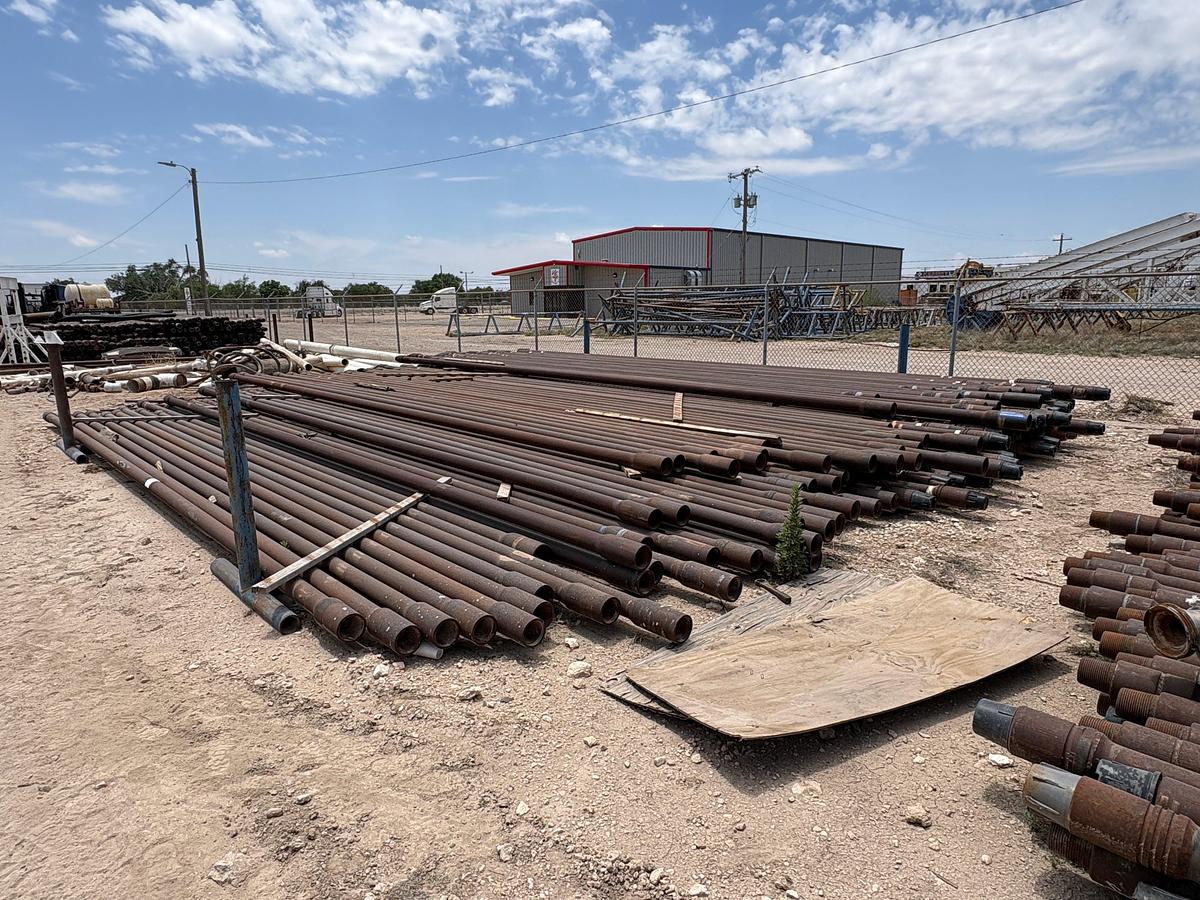 Used (150 JTS) of 4-1/2”od structural drill pipe