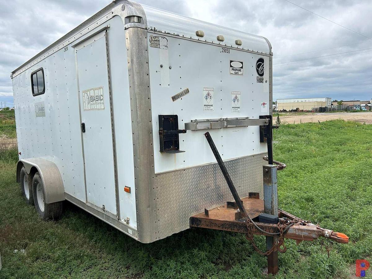 Used CLASSIC MFG. 16’ T/A CREW / DOGHOUSE BUMPER TRAILER