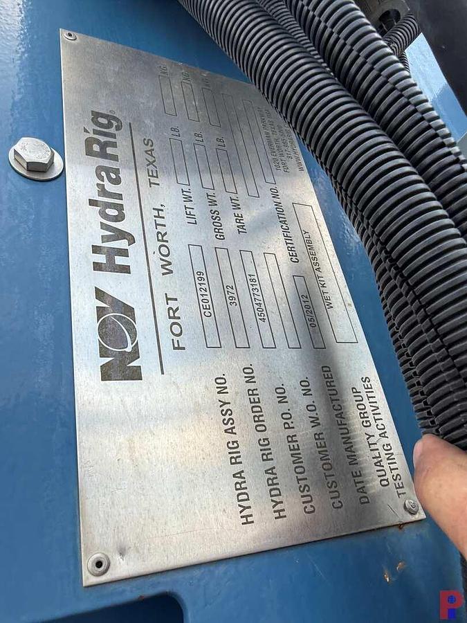 Used 2012 PETERBILT 367 TRI-DRIVE COILD TUBING HEAVY HAUL TRUCK