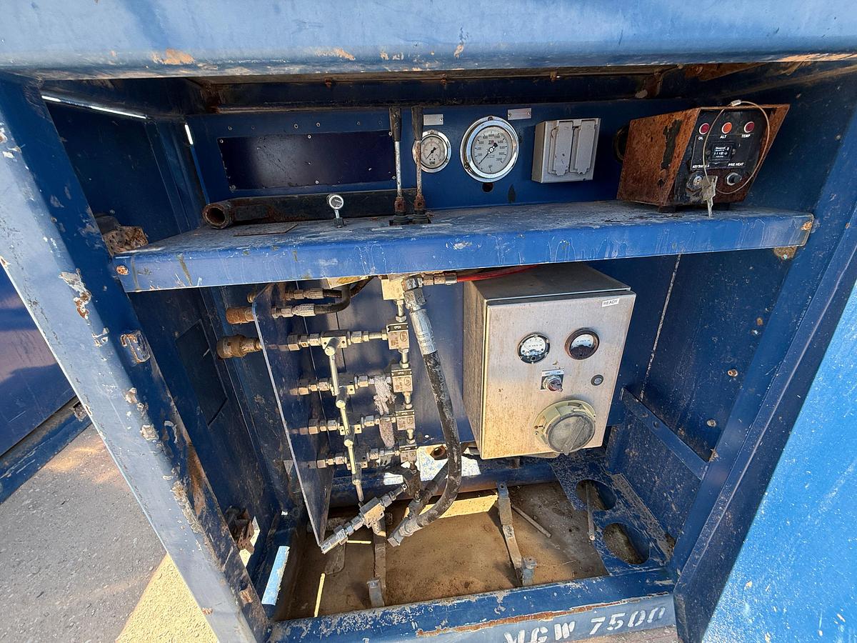Used SELF CONTAINED 20K WP GREASE INJECTION UNIT COMBO P/B 8.4-KW ISUZU DIESEL GENERATOR