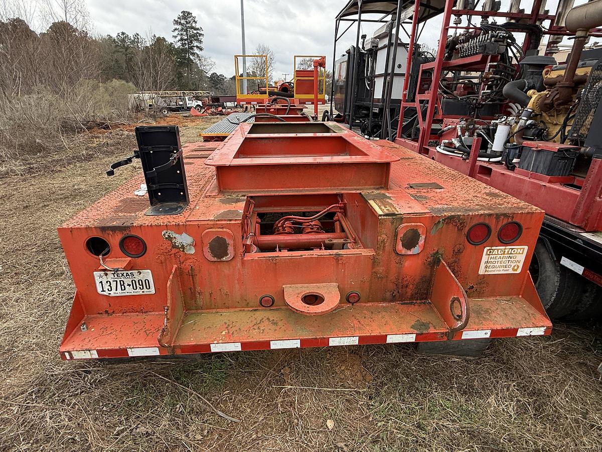 Used 2018 3T MFG 36’ X 102” T/A FRAC PUMP TRAILER