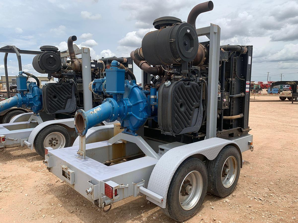 Used 2019 RWN PUMP & FABRICATION  PIONEER 6 X 8 WATER TRANSFER PUMP TRAILER