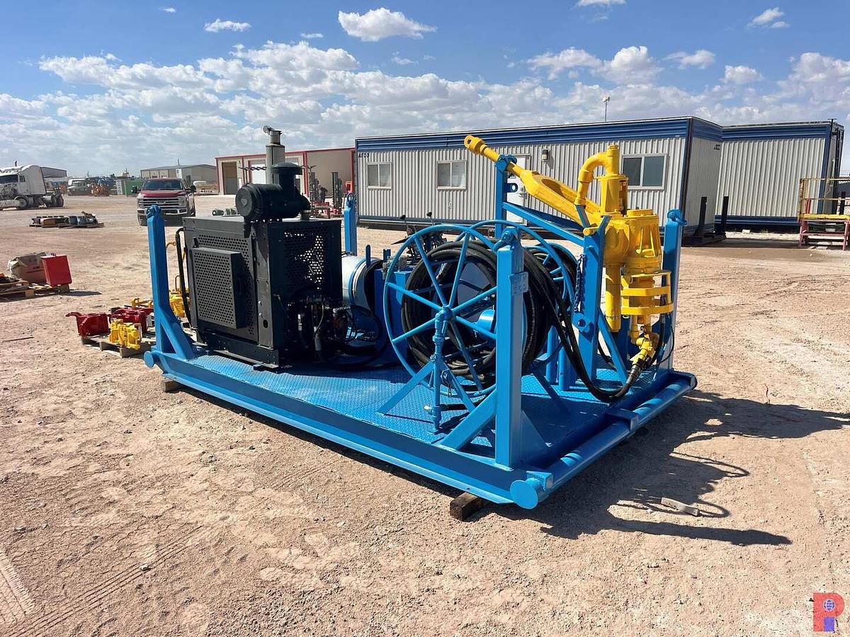 Used BOWEN 2.5 85-TON POWER SWIVEL UNIT, SKIDDED