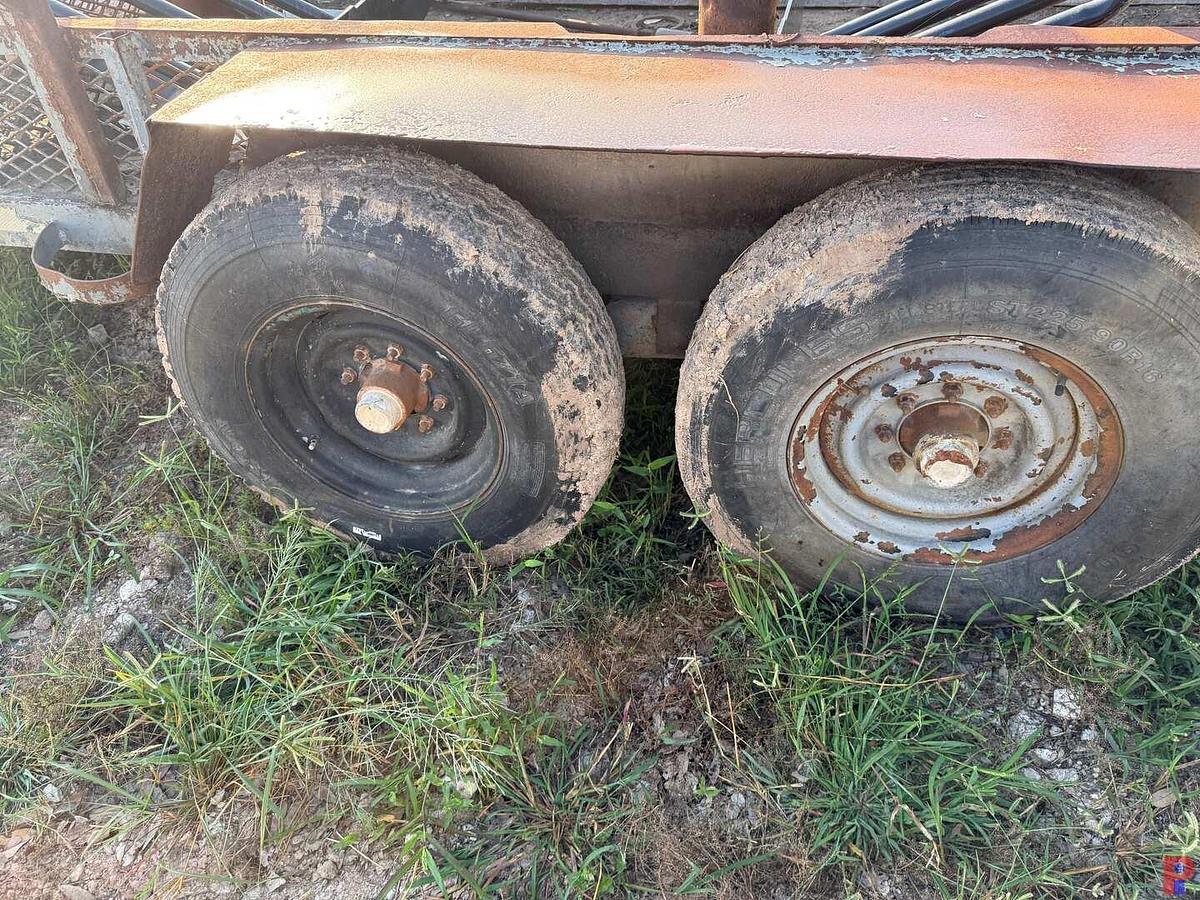 Used SHOP BUILT 14’ T/A BUMPER PULL BOP TRAILER