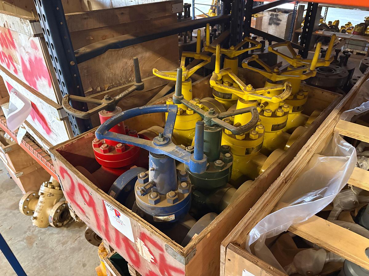 Used (8x$) 2-9/16” 5k gate valves