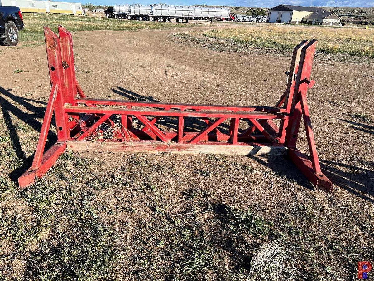 Used SET OF 94”L X 4’T U SHAPED PIPE RACK