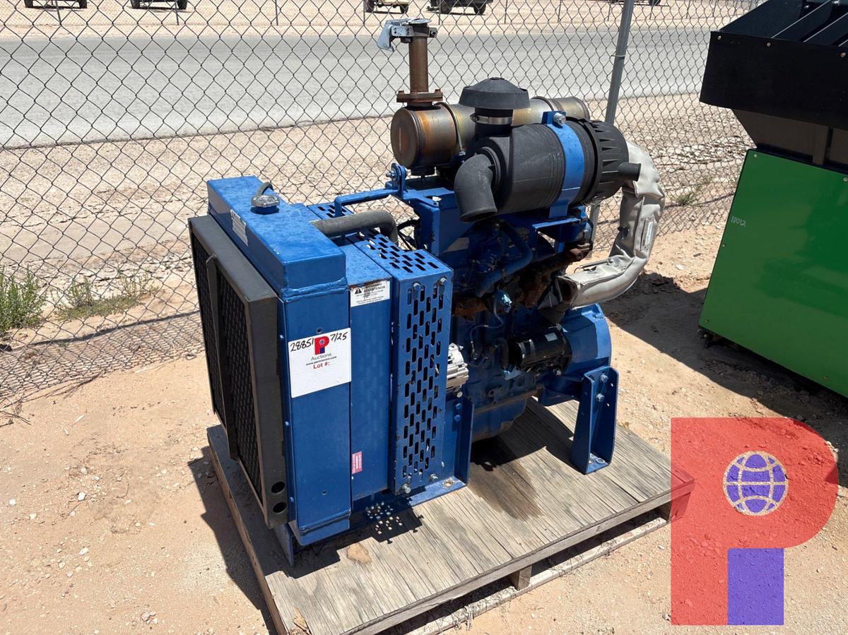 Used ISUZU AX-4LE2T 4-CYLINDER DIESEL ENGINE