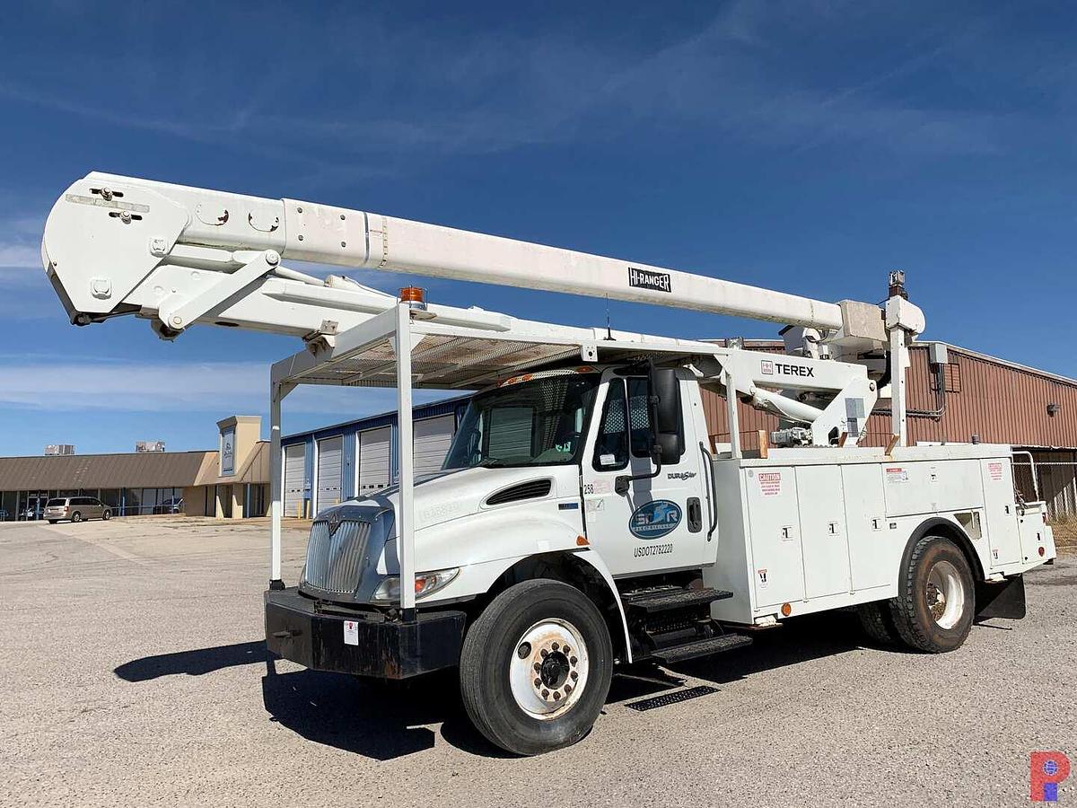Used 2012 INTERNATIONAL DURASTAR 4300 HI-RANGER 5TC-55 BUCKET TRUCK