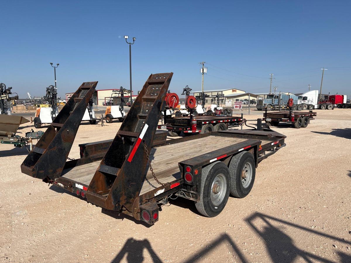 Used 2005 BELSHE 16’ X 81” T/A BUMPER PULL TRAILER