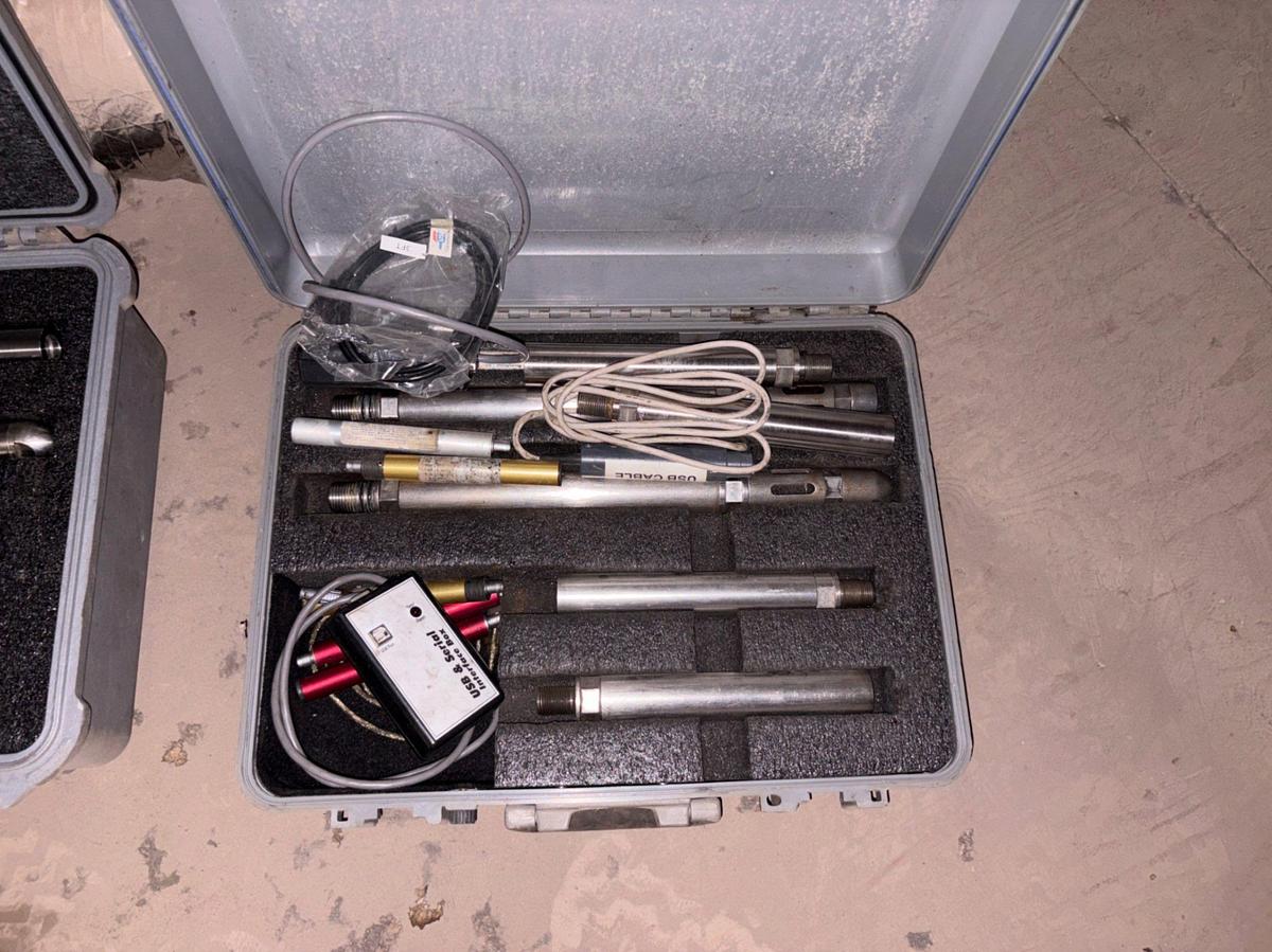Used (3) cases of PPS smartview digital pressure gauges