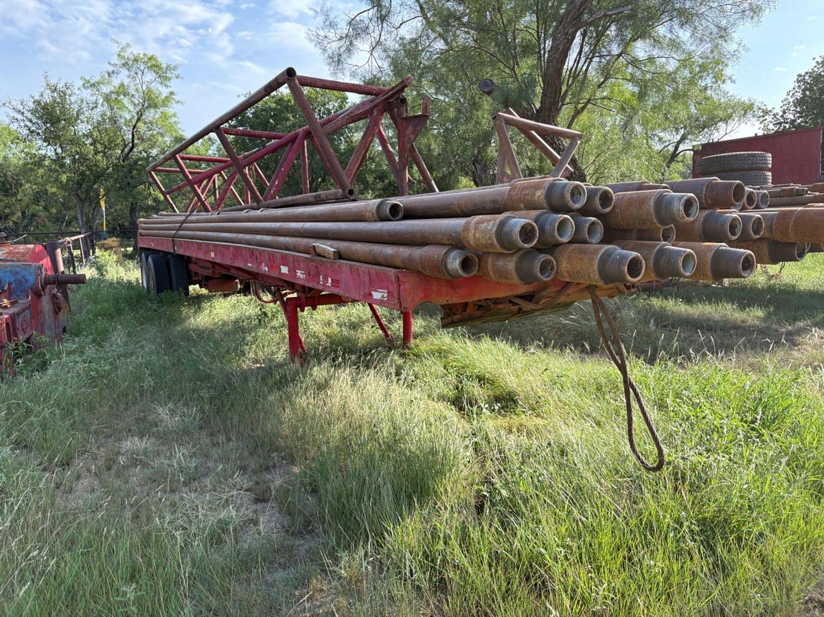 Used 40’ x 92” T/A OILFIELD FLOAT TRAILER