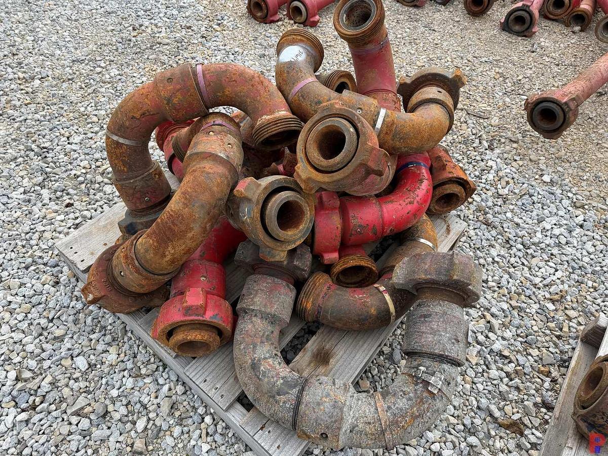 Used (14 X $) (14) STYLE 10 & 50, 3” FIG 1502 15K WP CHIKSAN SWIVELS